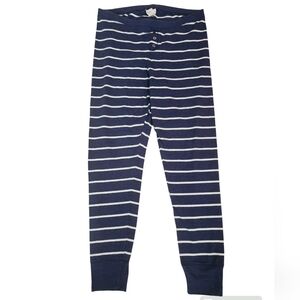 Old Navy Navy Striped Lounge Leggings
